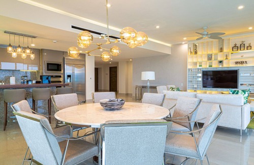 Playa Mujeres Condo | Luxury Oceanfront Retreat with Panoramic Caribbean Views