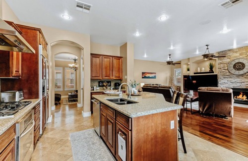 Power Ranch House | Luxury Retreat with Heated Pool & Hidden Game Room by RedAwning