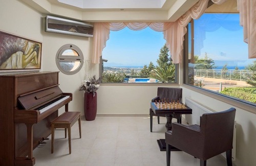 Kallithea Villa | Luxury Rhodes Villa | Villa Aegean Blue | 4 Bedrooms | Amazing Sea view &.