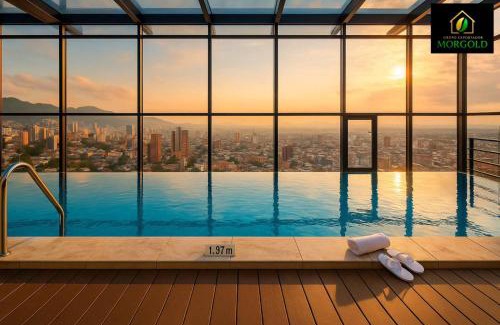 Chapinero Apartment | Luxury Rooftop Pool Penthouse with 24h Gym, Near Zona G!