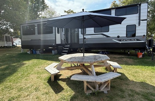 Bar Harbor House | Luxury RV at Eden Village Bar Harbor. Located 6 Minutes from Acadia National Park. Only 12 minutes to Downtown.