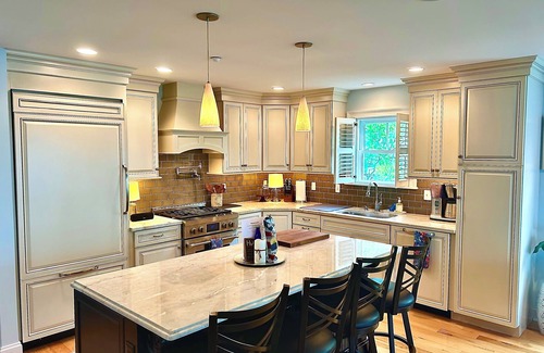 Saratoga Springs House | Luxury Saratoga Lakefront 3 Bedroom Retreat with Private Dock & Stunning Views