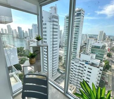Bocagrande Apartment | Luxury Sea View Duplex in the Heart of the City