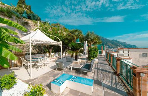 Ravello Villa | Luxury Seaview Villa with Jacuzzi, Sauna & Gym in Amalfi Coast - Villa Dorotea