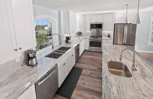 Avon House | Luxury Soundfront w/Pool, Hot Tub, Elevator, Watersports Access, Media Room