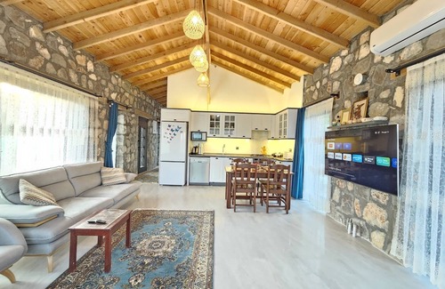 Fethiye House | Luxury Stone House with Heated indoor Pool Sauna and Turkish Bath in Fethiye