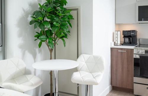 Central Square Apartment | Luxury Studio King bed Gym near MIT Harvard