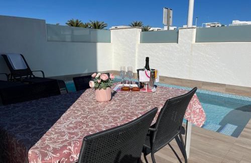 San Pedro del Pinatar House | Luxury Three Bedroom Villa with Private pool and rooftop Solarium