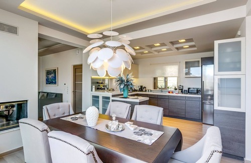 Agia Marina Villa | Luxury Villa Crete | Villa Marina Mare | 3 Bedroom | Private Pool | Sauna |.