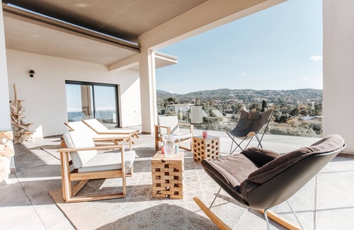 Grosseto-Prugna Villa | Luxury villa with pool very beautiful sea view on the Gulf of Ajaccio