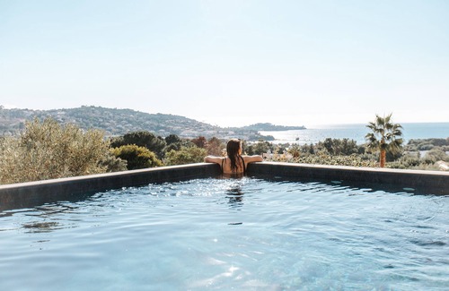 Grosseto-Prugna Villa | Luxury villa with pool very beautiful sea view on the Gulf of Ajaccio