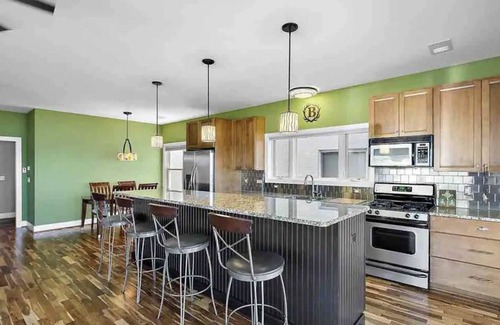 Keego Harbor House | Luxury Waterfront Oasis on Serene Cass Lake