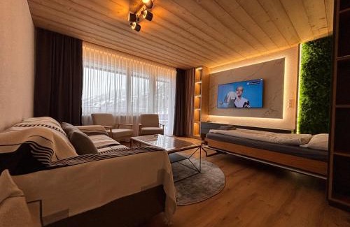 Leukerbad Apartment | Luxuse Ferienwohnung Flüe 11