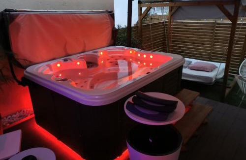 Charpennes - Charmettes Apartment | Lyon superbe jacuzzi vue sur jardin