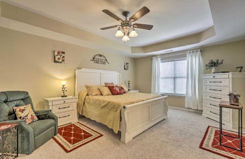 Macon House | Macon Townhome with Patio - 5 Mi to Downtown!