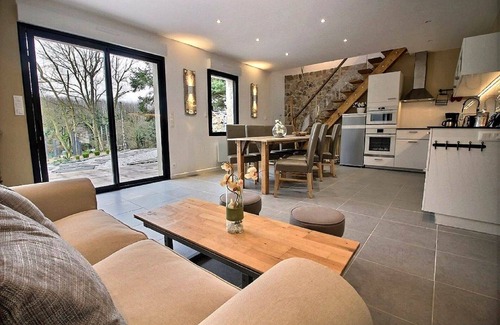 Erquy Villa | MAGNIFICENT architect-designed house with heated indoor SWIMMING POOL - Beach within walking distance