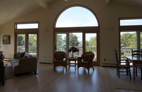 Falmouth House | Magnificent Contemporary on Exclusive Point, Private Beach