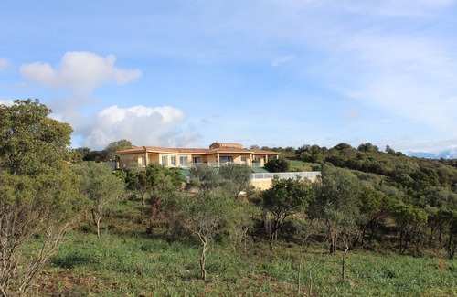 Serra-di-Ferro Villa | Magnificent villa heated swimming pool jacuzzi panoramic sea view 3km from the beach