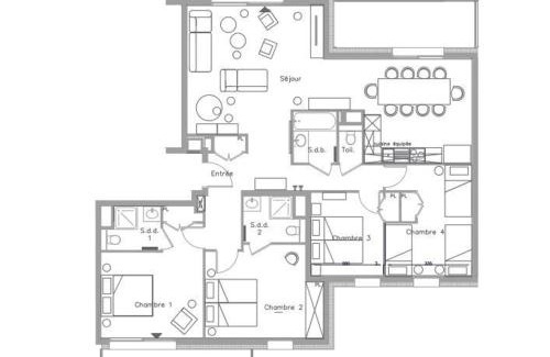Plagne Centre Apartment | Magnifique appartement neuf pour 12 personnes avec Wi-Fi - FR-1-455-246