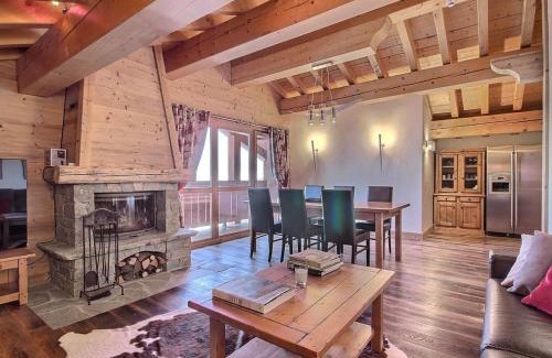 Belle Plagne Apartment | Magnifique appartement haut de gamme avec cheminée et parkings couverts - FR-1-455-228