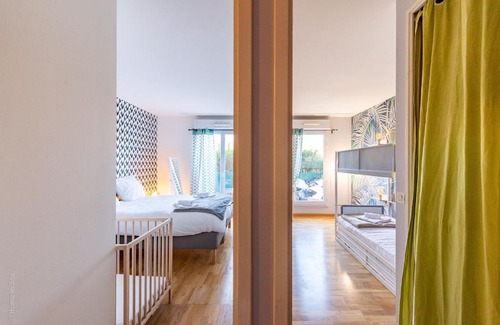 Lognes Apartment | Magnifique appartement 7 Pers proche gare