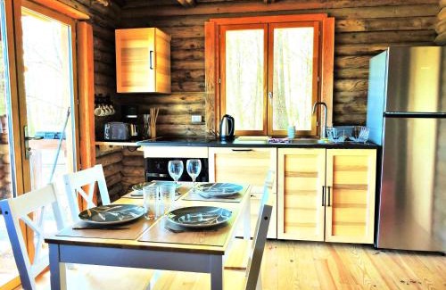 Les Farges House | Magnifique chalets en rondins avec SPA et Tipis en plaine Nature Environnement ressourçant au calme vue imprenable Lascaux SPA non disponible juillet et aout
