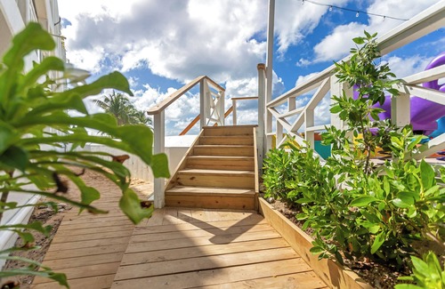 Maho Condo | Maho Beach House - Petit Studio Océanique - Charmante Vue