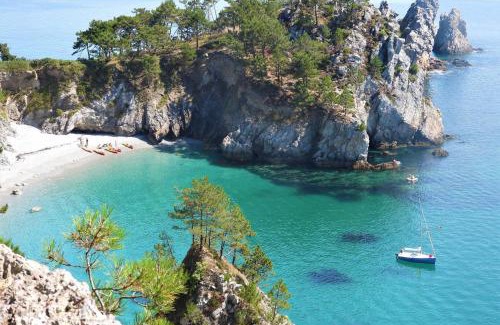 Morgat Villa | maison 3 chambres spa centre Morgat, les plages et les restaurants a pied