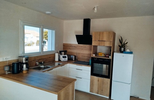 Longeville-sur-Mer Villa | Maison 4 à 6 Personnes Entre Terre et Mer. A10 Minutes des Plages du Rocher