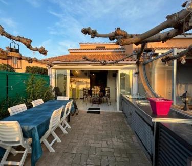 Le Barcares House | Maison 8 personnes au bord de l'étang