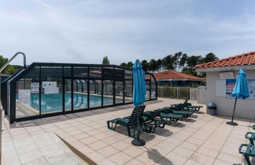 Parentis-en-Born House | Maison avec Piscine à Parentis-en-Born, près du Lac – 3 Chambres, Terrasse et WiFi Inclus - FR-1-319-572