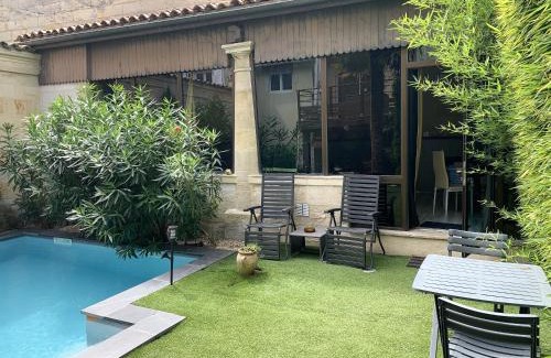 Libourne House | Maison charmante à Libourne avec piscine privéea
