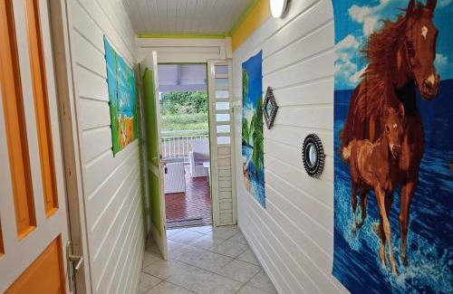 Petit-Canal House | Maison cosy avec terrasse à Petit-Canal, 45 m²
