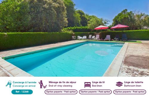 Saint-Crepin-et-Carlucet House | Maison de campagne pour 6 avec piscine et jardin