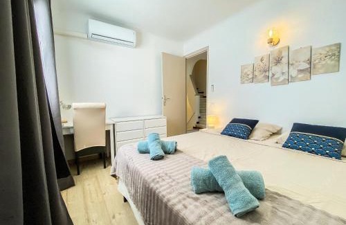 Coursan Villa | Maison de village climatisée Entre Béziers et Narbonne jusqu'à 5 pers