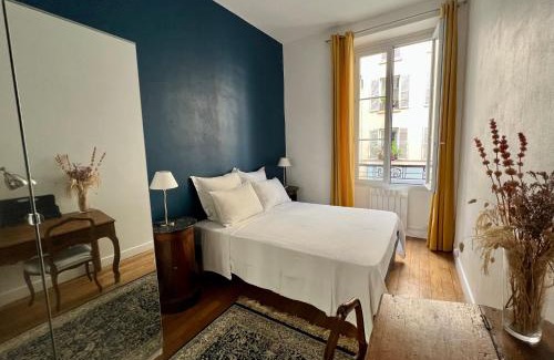 Quartier de la Folie-Mericourt Apartment | Maison de ville cosy Canal Saint Martin