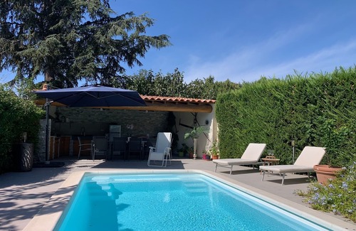Istres House | Maison Entre Mer et Terres Provençales Avec Pull House-piscine-jardin Arboré