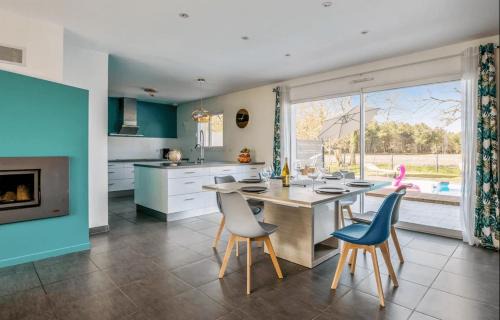 Le Barp House | Maison familiale au calme avec piscine securisee
