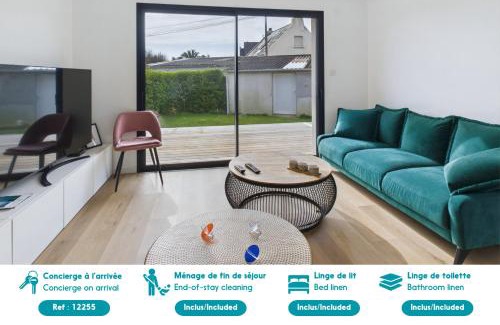 Plouguerneau House | Maison moderne pour 8 à 400m de la plage