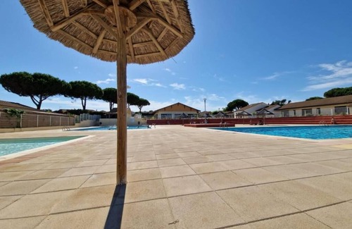 Vendres Cottage | Maison Plain Pied Dans Résidence Sécurisée Avec Piscine-proche Plage