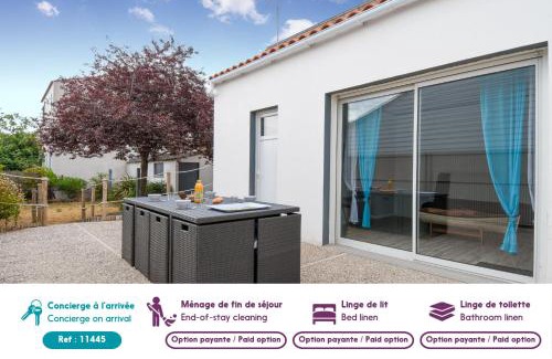 Fromentine House | Maison pour 7 à 100m de la plage - Jardin