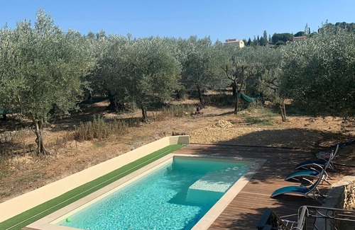 Mirabel-aux-Baronnies House | Maison Tout Confort, 6 Pers, Piscine Sécurisée, Pleine Nature, Milieu Oliviers