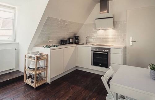 Lahr House | Maisonette apartment (number 10) over 2 levels, balcony and great view