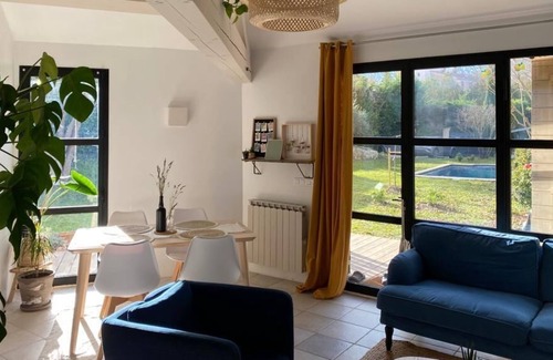Le Puy-Sainte-Reparade House | Maisonnette Indépendante Avec Piscine Dans la Campagne Aixoise