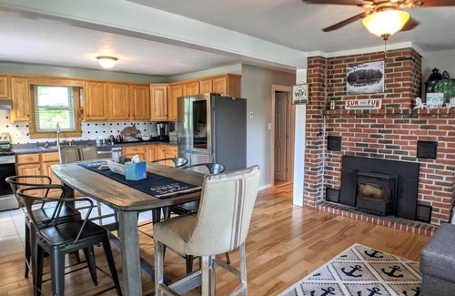 Lochmere House | Makin' Memories with beach access and dock on Silver Lake!