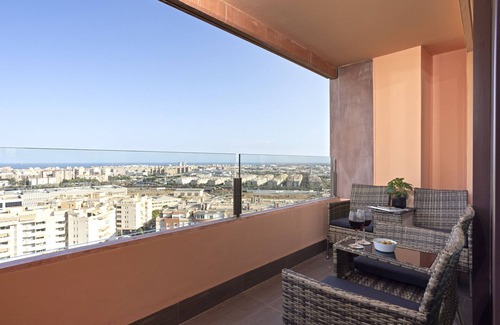 Hacienda Bizcochero Apartment | -MalagaSunApts-SkyGarden Teatinos Pool Fitness Playground