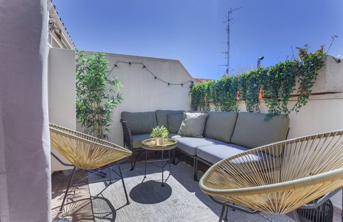 Justicia Apartment | Malasaña Terrace apartment in Madrid