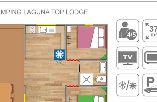 Jesolo Pineta House | Malibu Village - Glamping Laguna Top Lodge (2628)