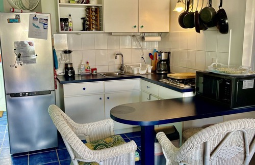 Sabana Westpunt House | Marazul Dive Resort Townhome, ocean views from spacious deck, steps to the sea!