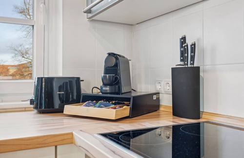Verden Apartment | Maremar - Maisonette at Holzmarkt - luxury boxspring - workplace - loggia